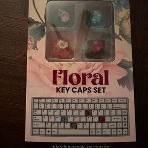Floral Key Caps Set